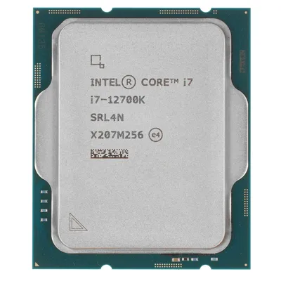 Процессор Intel Core i7-12700K BOX BX8071512700K, 12 ядер/20 потоков, 3.6/5.0 ГГц, LGA1700