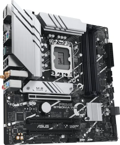 Материнская плата ASUS PRIME B760M-A WIFI, LGA1700, DDR5, Wi-Fi, mATX