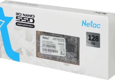 SSD Netac NT01N5M-128G-M3X, 120 ГБ, 2.5", SATA
