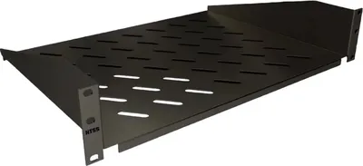 Полка переднего крепления NTSS NTSS-FF-350-BL, 19", 2U, глубина 350мм, черный