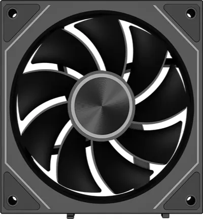Вентилятор PcCooler F3 X120R ARGB BK, 120x120x25, PWM, ARGB