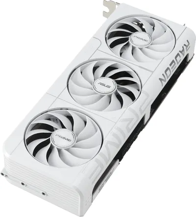 Видеокарта ASUS PRIME-RX9070XT-O16GWHITE, Radeon RX 9070XT, 16GB GDDR6, PCI-E 5.0