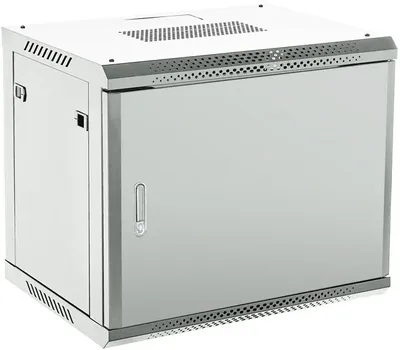 Шкаф телекоммуникационный Rexant 04-0964-121, настенный, 9U, 600×450мм, металл