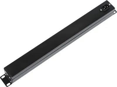 Блок розеток ЦМО БР 16-008, 8×Schuko, 1×C14, 1U, черный