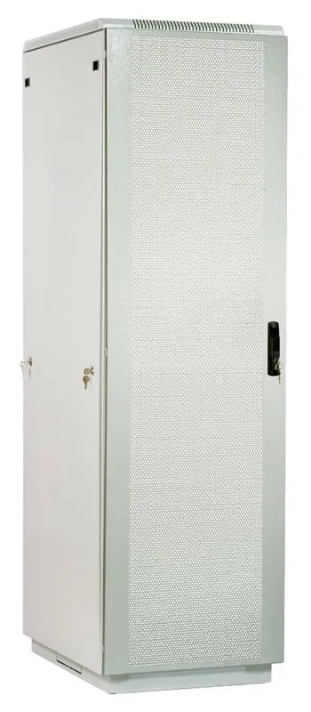 Шкаф коммутационный ЦМО ШТК-М-42.6.6-4ААА, 42U, 600×600 мм, напольный, серый