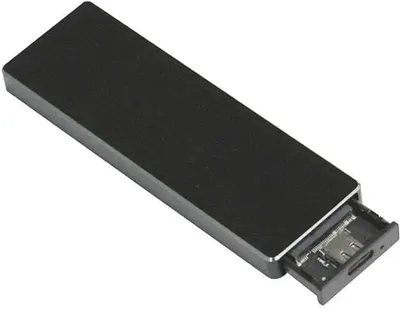 Внешний контейнер AgeStar 31UBVS6C, USB 3.0 Type-C, M.2 NVMe/SATA, алюминий
