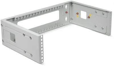 Кронштейн телекоммуникационный CABEUS NC-3U, настенный, 3U, 19", глубина 450мм, 15кг, серый