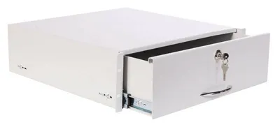 Полка для документации ЦМО ТСВ-Д-2U.450, 2U, выдвижная, 19", серый