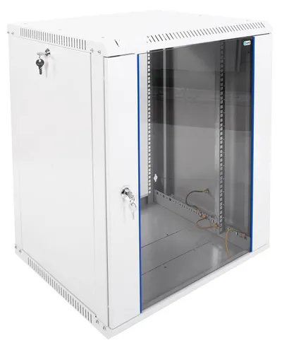 Шкаф настенный ЦМО ШРН-Э-15.500, 19", 15U, 742×600×520 мм, серый