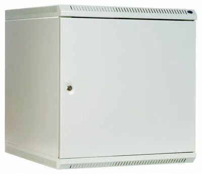 Шкаф настенный ЦМО ШРН-12.650.1, 19", 12U, металл, сварной, серый