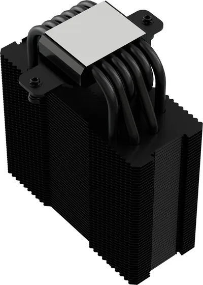 Устройство охлаждения(кулер) Thermalright Burst Assassin Vision 120 Soc-AM5/AM4/1200/1700/1851 черный 4-pin 25.6dB Al+Cu LCD Ret (BA120-VISION-BL)