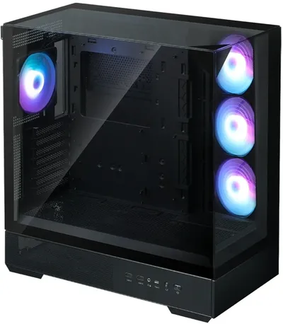 Корпус ПК Zalman P40 Prism Plus Black, ATX, 3×120мм ARGB, USB-C