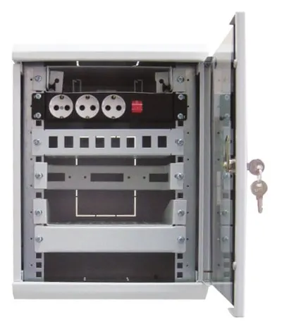 Фальш-панель ЦМО ФП-5-10, 10", 1U, неперфорированная, серый