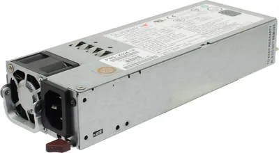 Блок питания Supermicro PWS-1K02A-1R, 1000 Вт, 1U, Hot-Swap
