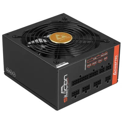 Блок питания Chieftec Silicon SLC-650C, 650Вт, ATX, 80+ Bronze, модульный