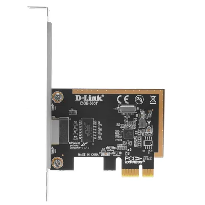 Сетевая карта D-Link DGE-560T, PCI Express, 1×GbE