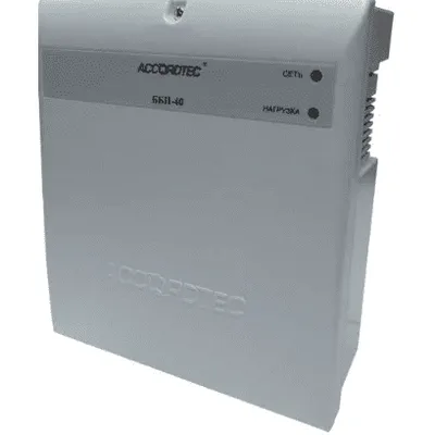Блок питания ACCORDTEC ББП-40 исп. 1, 7 Ач