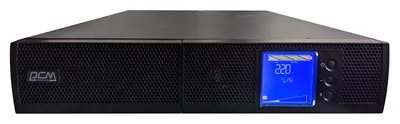 ИБП Powercom SENTINEL SNT-1000-NC2, On-Line, 1000VA/1000W, Rack/Tower, 6×IEC320-C13, USB, SNMP Slot