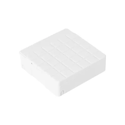 Розетка оптическая SNR SNR-FTB-02G, 2xSC/LC Duplex, 85x85мм