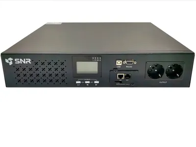 ИБП SNR SNR-UPS-LIRM-1000-PS-SNMP, line-interactive, 1000ВА/800Вт, 2×9Ач