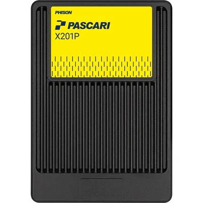 Серверный диск/ Phison SSD X201P, 7680GB, U2, NVMe, PCIe Gen5x4, TLC, R/W 14800/9000MB/s, IOPS 3 300 000/480 000, DWPD 1, non-OPAL, single port
