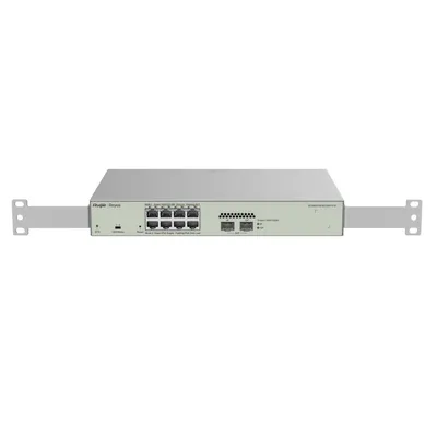 PoE Коммутатор, L2 управляемый Ruijie/Reyee RG-NBS3100-8GT2SFP-P-V2