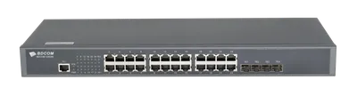 Коммутатор BDCOM S2900-24T4X, L3, 24×1GbE, 4×10G SFP+