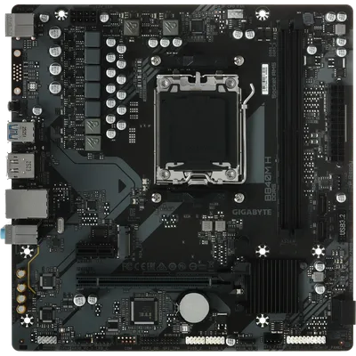 Материнская плата Gigabyte B840M H, AM5, B840, DDR5, mATX