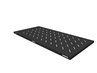 Полка стационарная SNR SNR-SHELF-12095-20B, 950мм, 20кг, черная