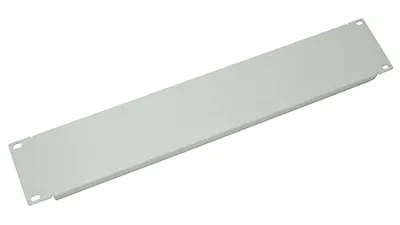 Заглушка Cabeus SH-J019-2U, фальш-панель 19", 2U, серый
