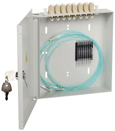 Кросс оптический ITK FOBX8-N-8SCUS50, настенный, 8×SC Simplex, MM OM2