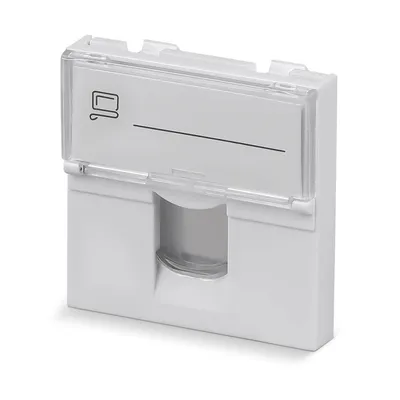 Вставка Cabeus FP-L-45-1M, 45x45, для 1 модуля Keystone Jack