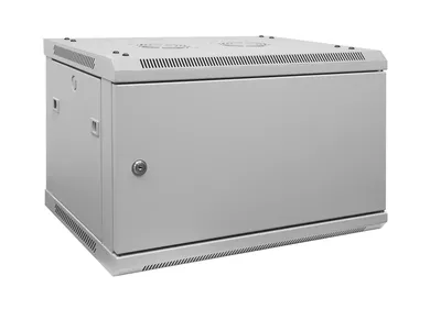 Шкаф телекоммуникационный SNR SNR-TWC-9-SF-R-GM, 9U, 600×450мм, серый, металл