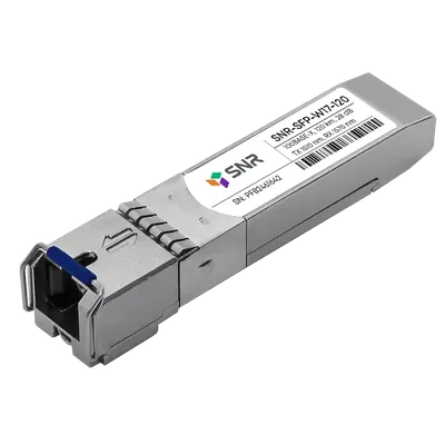 Модуль SFP SNR SNR-SFP-W17-120, WDM, 1G, 120км, 1510/1570нм
