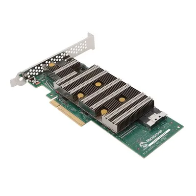 RAID-контроллер Microchip 3254C8IXS, PCIe 4.0 x8, 24G SAS/SATA/NVMe, 8 портов, 4ГБ кэш