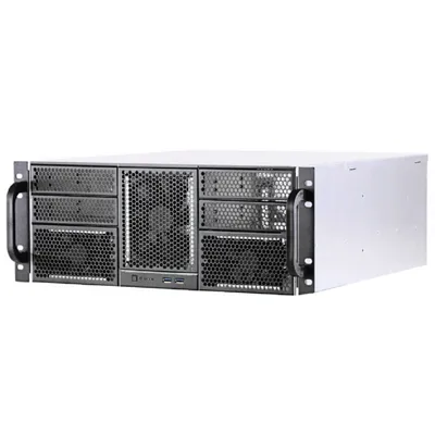 Корпус серверный Procase RE411-D4H11-FC-55, 4U, 11×HDD, 4×5.25"