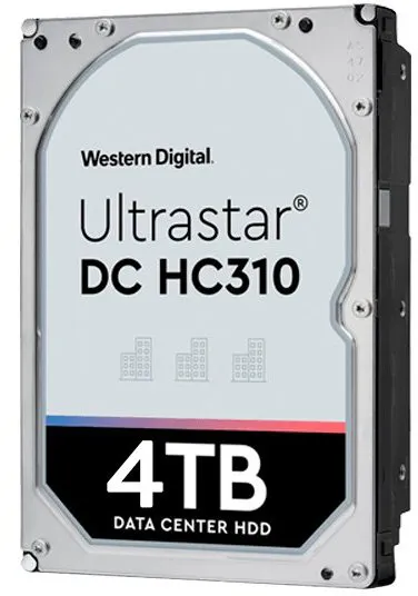 Жесткий диск/ HDD WD SATA Ultrastar 4Tb 3.5"" 7200 6Gb/s 256Mb 1 year warranty (replacement MG10ADA400E, MG08ADA400E, ST4000NM024B, ST4000NM000B, HUS726040ALE614)