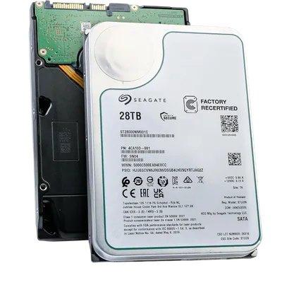 Жесткий диск Seagate ST28000NM001C, 28TB, SATA, 7200, Exos