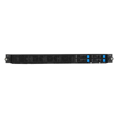 Серверная платформа ASUS RS501A-E12-RS4U, 1U, 1x SP5 LGA6096 (450W), 24x DDR5 6400 4800, 4x 2.5'' hsb SATA SAS* NVMe, 2 x M.2 PCIe SATA up to 22110, 3x PCIe x16* + 1x OCP3.0,  2x 1GbE In (царапины, потёртости, вскрытая)
