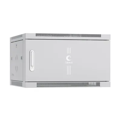 Шкаф телекоммуникационный Cabeus SH-05F-6U60/60m, настенный, 6U, 600×600мм, металл, серый