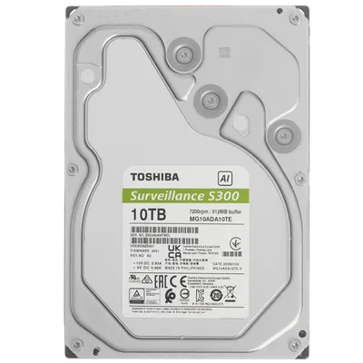 Жесткий диск Toshiba MG10ADA10TE-V, 10ТБ, SATA3, 7200