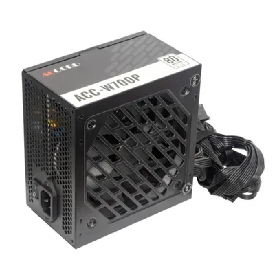 Блок питания Accrod ACC-W700P, ATX, 700Вт, 80+ White, 120мм