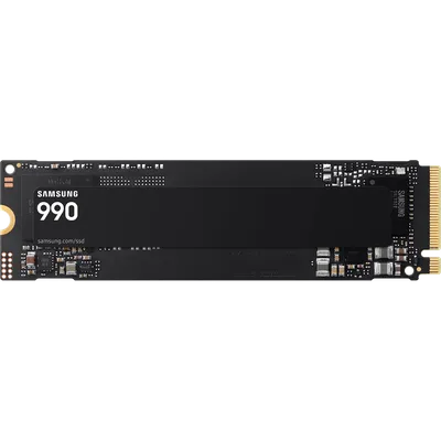 Твердотельные накопители/ Samsung SSD 990, 2000GB, M.2(22x80mm), NVMe 2.0, PCIe 4.0 x4, V-NAND TLC, R/W 7250/6450MB/s, IOPs 850 000/1 200 000, TBW 800, DWPD 0.33 (12 мес.)
