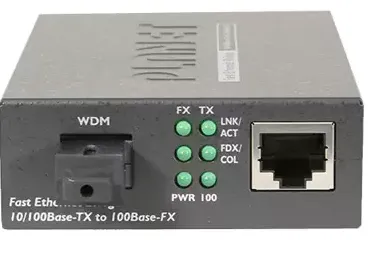 Медиаконвертер PLANET FT-806A20, 10/100TX - 100Base-FX WDM, 1310nm, 20KM