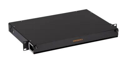 Органайзер оптический NIKOMAX NMC-OKFP-SL-1U-BK, 19", 1U, черный