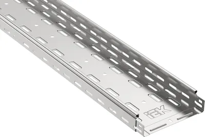 Лоток IEK CLP10-050-150-100-3, перфорированный, 50×150×3000, сталь, цинк
