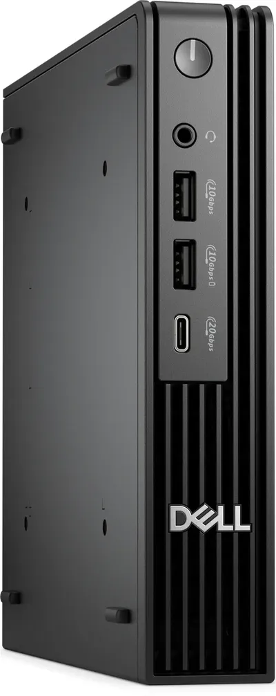 Неттоп Dell Pro Plus QBM1250 Micro Core Ultra 7 265 (2.4) 32Gb SSD1Tb Graphics Windows 11 Pro GbitEth WiFi BT 180W мышь клавиатура черный (DPMP-7241)