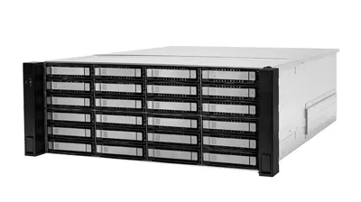Дисковая полка SNR-JB424D, 4U, 24xHDD, 2 контроллера 12Gb/s, резервируемый БП