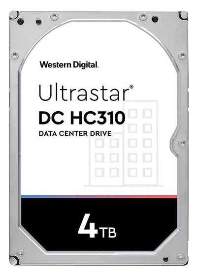 HDD WD HUS726T4TAL5204, Ultrastar DC HC310, 4 ТБ, SAS, 3.5", 7200 rpm