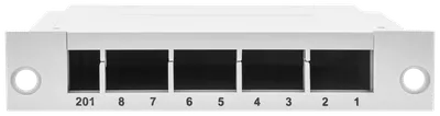Кассета оптическая Alpha Mile 401-04-08, 8 портов SC, для коробок FTTH